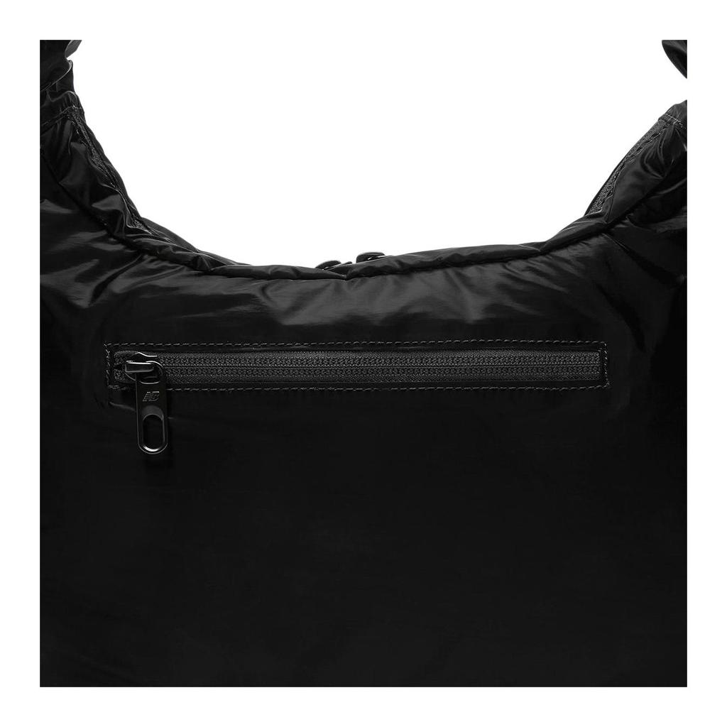 New New Balance Nylon Hobo Bag, Handbag, Shoulder Bag, Crossbody Bag Women's Black NBGCFSW104-69