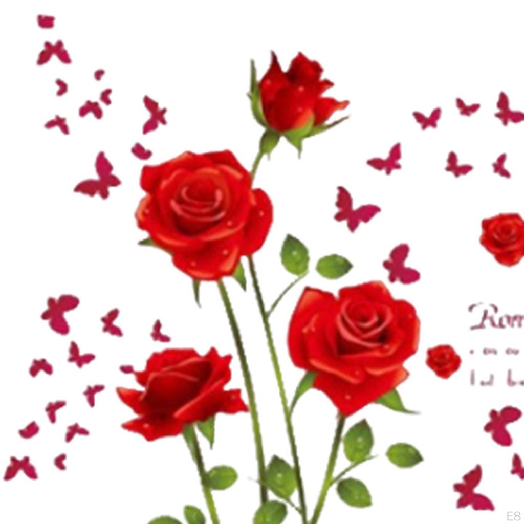 Kreative Wandaufkleber, dekorative Tapete, leicht zu reinigen, abnehmbare Aufkleber für Esszimmer