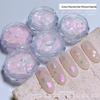 Iridescent Mermaid Nail Art Glitter & Stickers: Butterfly, Star, Irregular Shapes