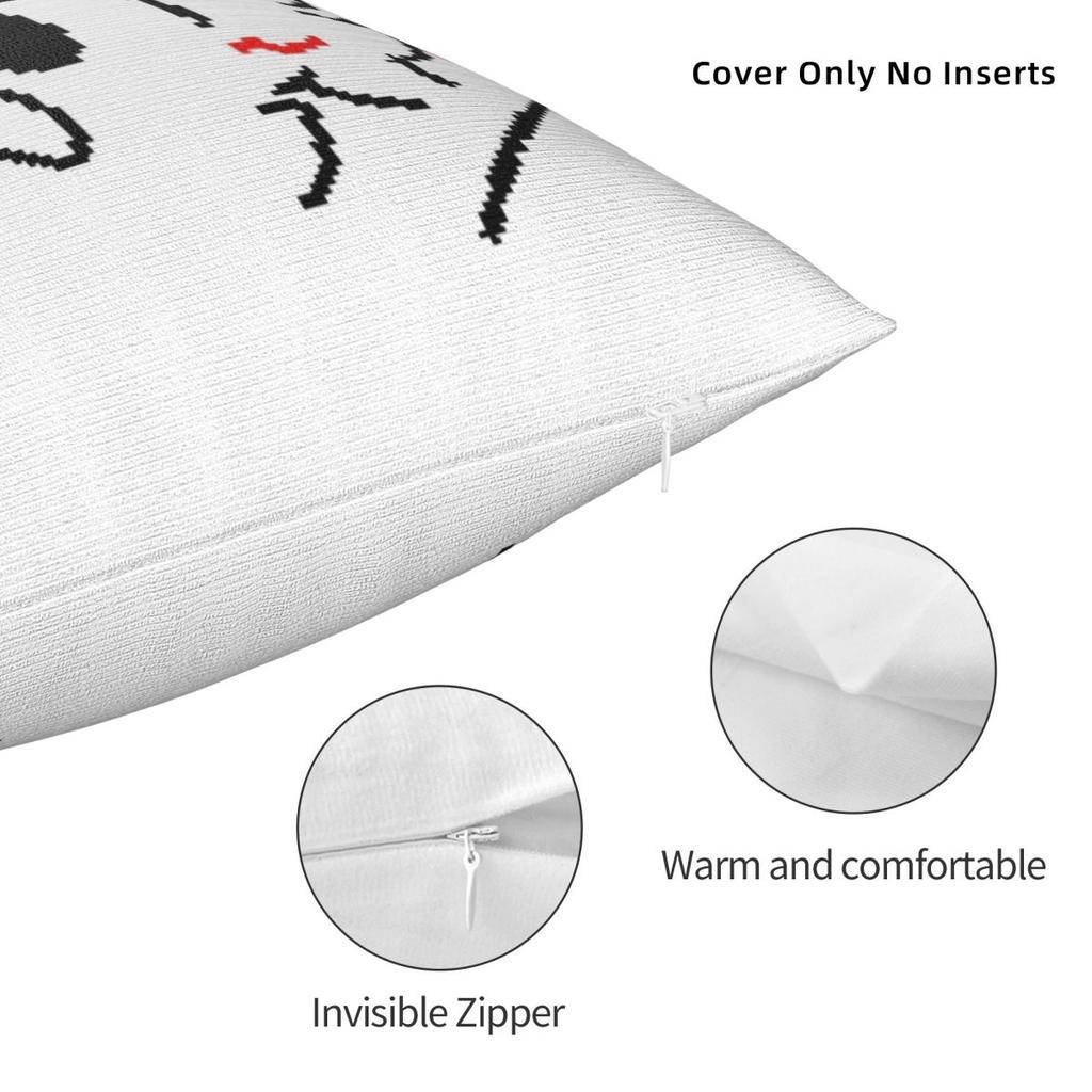 Seat Decor Boykisser Silly Cat Pillowcases Accessories Pillow Cover Square Multi Size