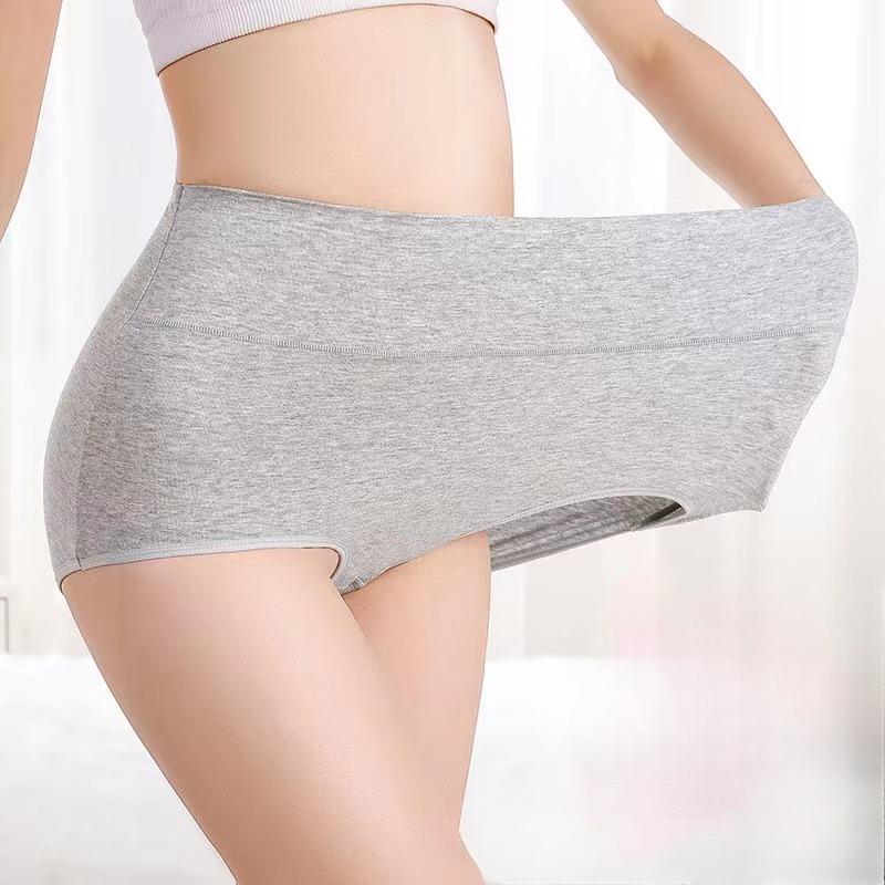 1Pc/Lot High Waist Underwear Cotton Panties Women Body Slim Abdominal Underwear Plus Size Girls Briefs Female Lingerie Shaper