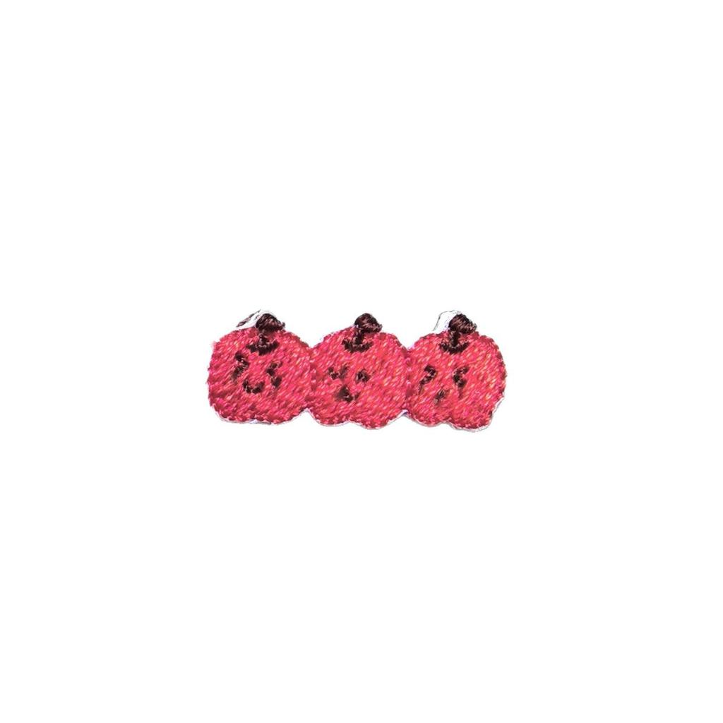 Korean Cute Apple & Veggie Smiley Face Iron-on Embroidery Patches