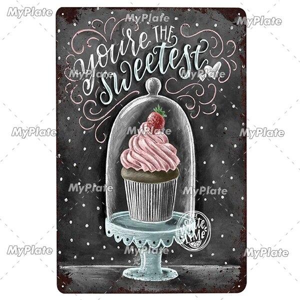 Foods Fruit Vintage Metal Sign Tin Sign Vintage Cafe Decoration Plaque Home Wall Decor Bar Sign Home Decor Poster Drop Shipping