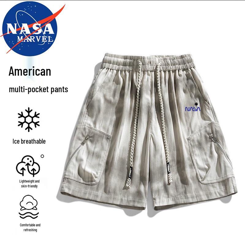 NASA MARVEL Men s Loose Fit Outdoor Cargo Shorts 3XL