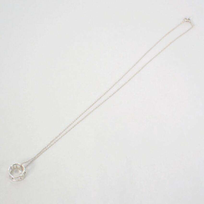 [Used] TIFFANY 925 Open Atlas Pendant/Necklace/j14-4