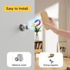 Wireless Wall Sconces Set of 2 [with Remote], Rechargeable Wall Lights Battery Operated Wall Sconce, 3 Color Temps Dimmable & 360° Rotatable,
