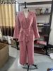 New Arrival - Women's Fashion Casual Set, Women's Suit Jacket Coat Pants Three Piece Outfit