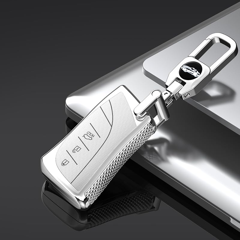 [KUNIO] Lexus Dedicated Key Case, Key Holder, Key Cover, Compatible with Lexus, ES ES300h,