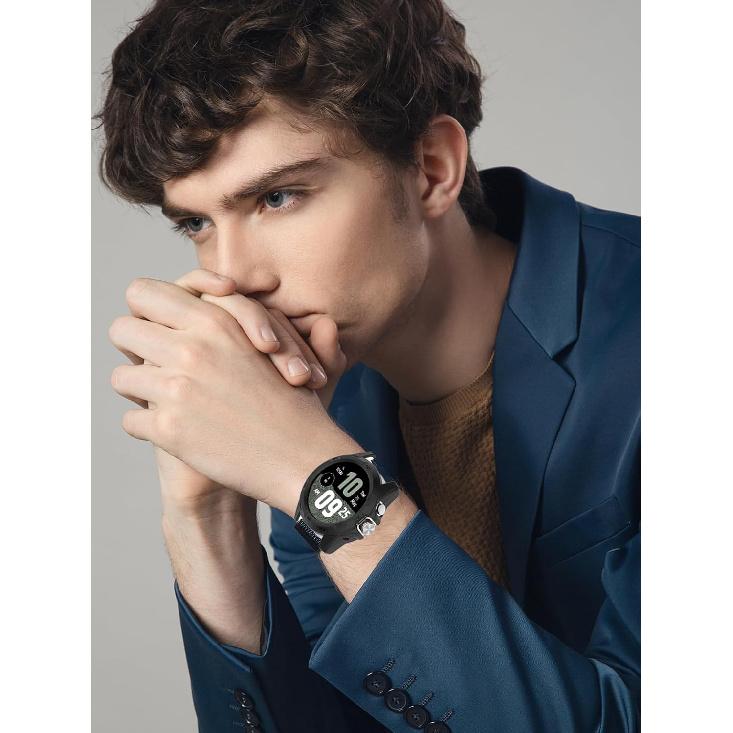 [2 Pack] Case for Ticwatch Atlas Smartwatch,a Hollow-Out Design,Shockproof,BOVUGAC All Around PC Protective Case Cover for Ticwatch Atlas Watch