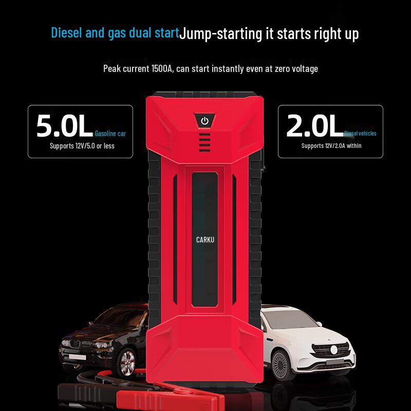 CARKU Portable 12V Car Jump Starter and Power Bank