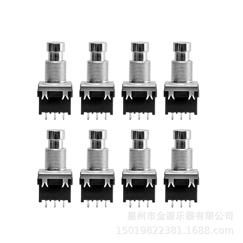 Black Nine-Pin Single Effect Foot Pedal Switch