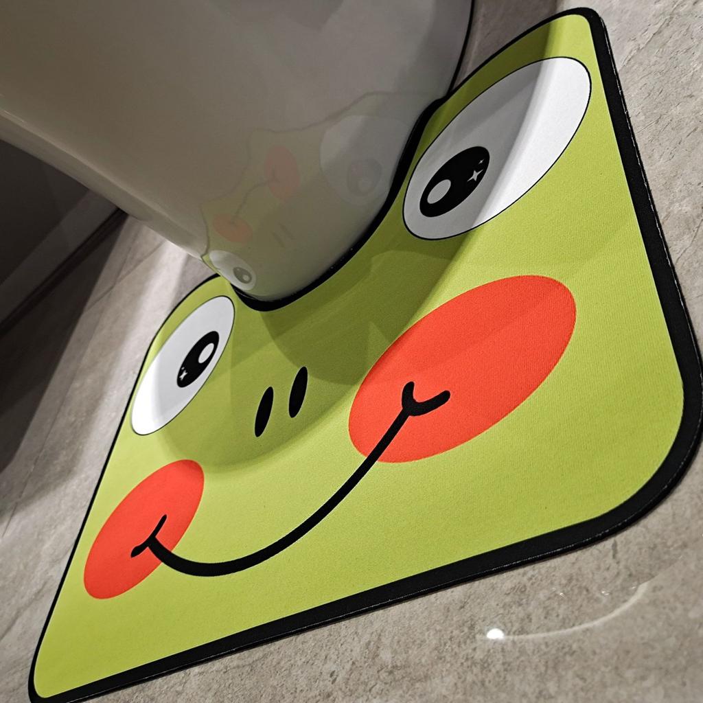 Diatom Mud Toilet U-shaped Absorbent Foot Mat Bathroom Two-piece Floor Mat Bathroom Non-slip Quick Drying Carpet