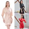 Accappatoio Donna Doccia Donna Pigiama Autunno Inverno Accappatoi Tinta Unita Pigiama Manica Lunga Abbigliamento da Casa Manica Lunga Vestaglie Studentesse