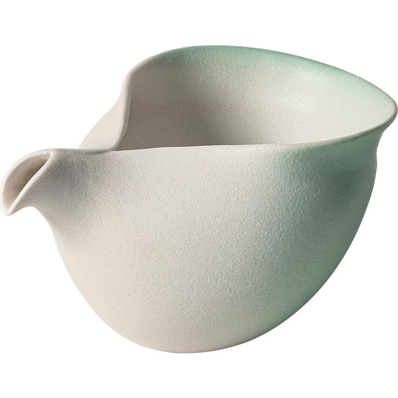 Creative Ceramic Matte Tea Fair Cup Household Male Cup Tea Dispenser Kung Fu Tea Set Retro Tea Sea Tea Set Accessories