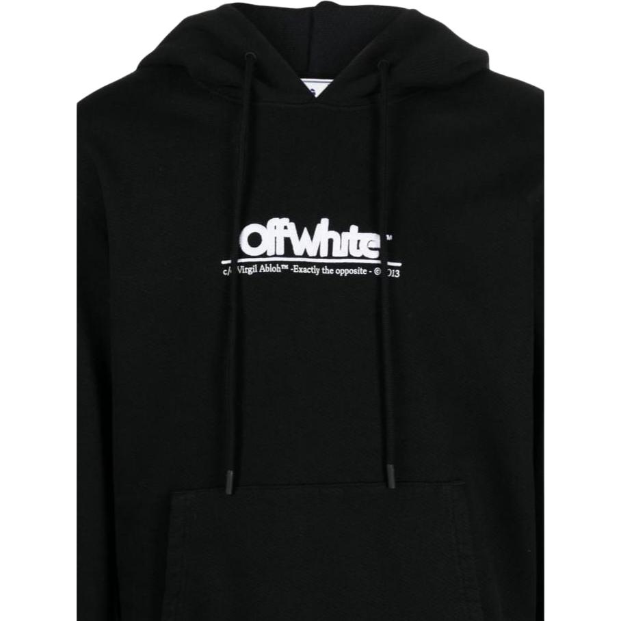 OFF WHITE Chunky Logo Hoodie OMBB097S23FLE0051001