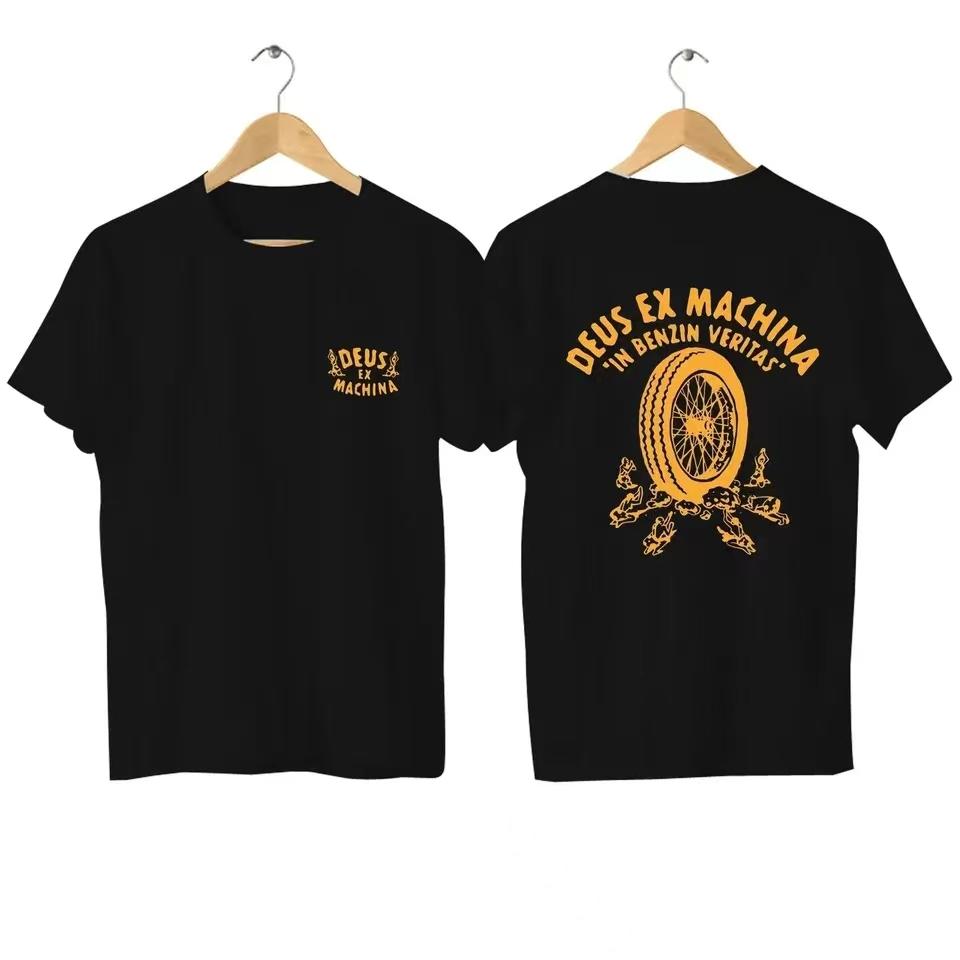 2024 Fashion Tees Men Women T Shirt Double-sided Casual Oversized Volcom Stone T-shirt Graphic Sports Tops Breathable Streetwear