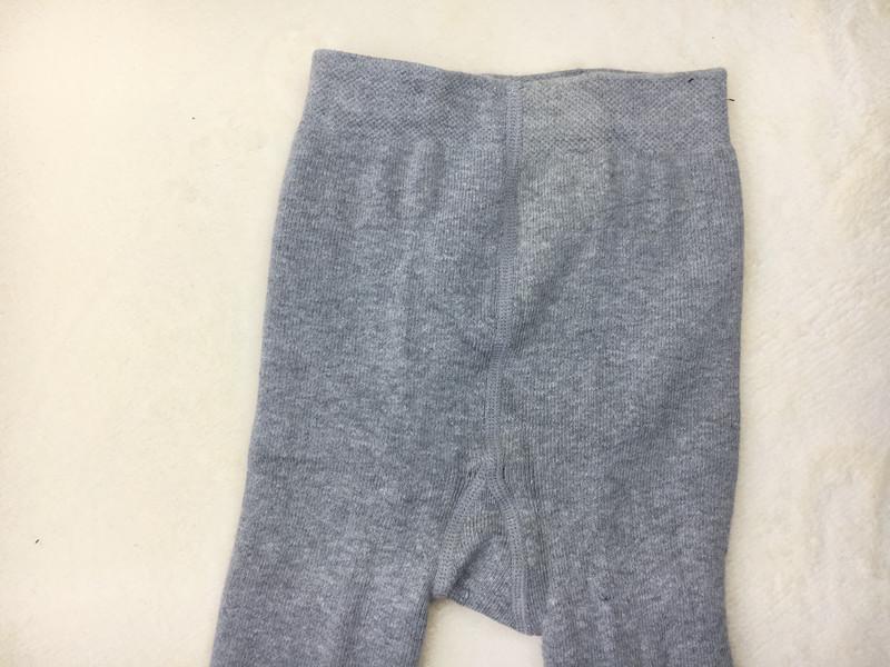 Girls' Thickened Terry Cotton Leggings: Autumn & Winter Pantyhose for Ages 3-7