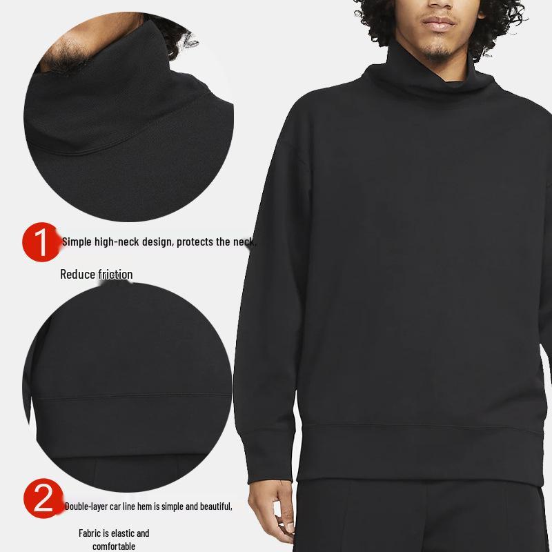 Jimo Szybkoschnąca Męska Bluza Sportowa z Kapturem: Młodzieżowy, Modny, Z długim rękawem, Odzież do treningu koszykówki i fitness