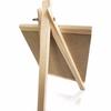 Memo Desktop Message Collapsible Writing Chalk Wooden Boards Pine Wood Easel Blackboard Chalkboard