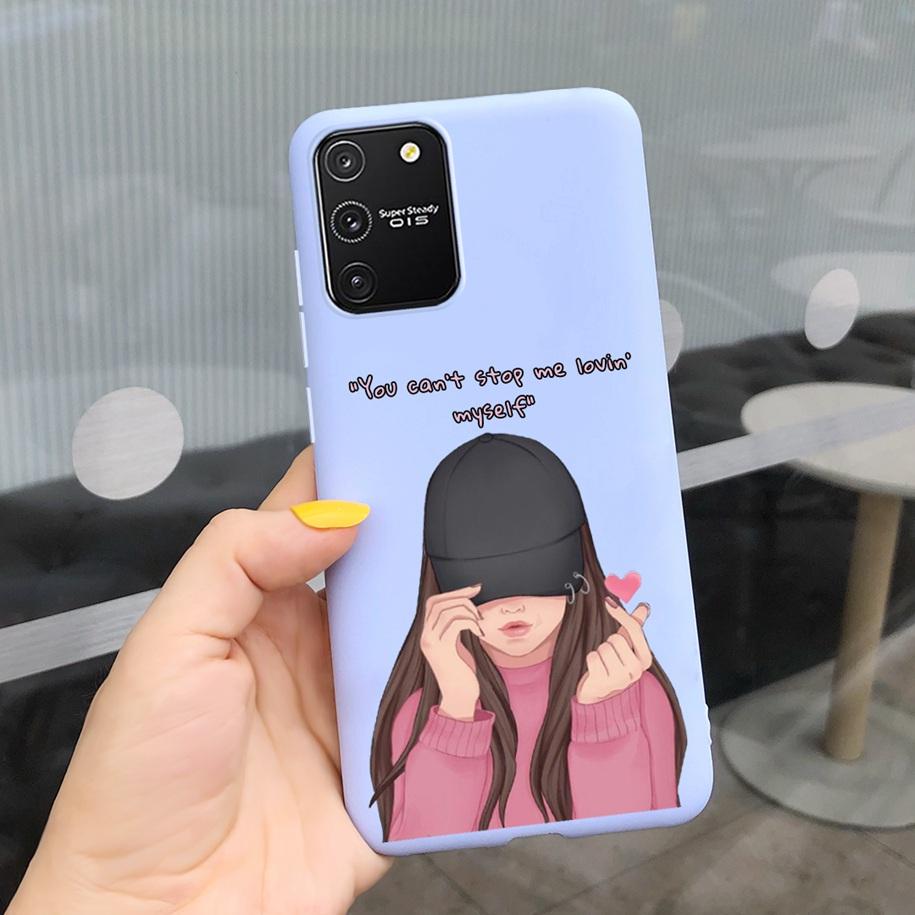 For Samsung Galaxy S10 Lite 2020 Case Colorful Flower Silicon Soft Back Cover For Samsung S10 Lite 2020 S5 S10lite SM-G770F Etui