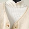Women's Loose V-Neck Thickened Plush Warm Vest