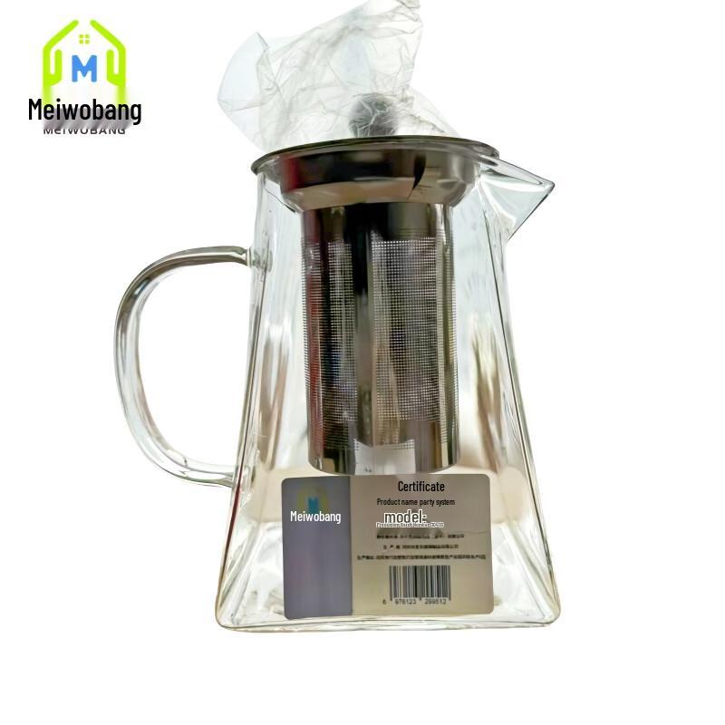 Meiwo Bang Square Glass Teapot