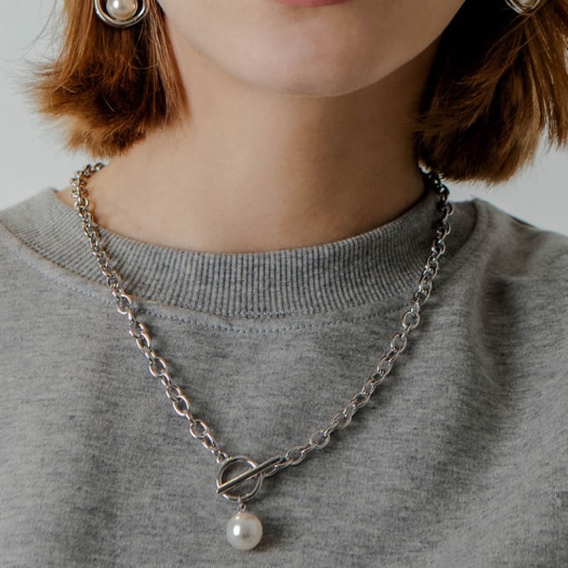 

SUNDAY DISCO CLUB CHLOE NECKLACE SILVER SILVER