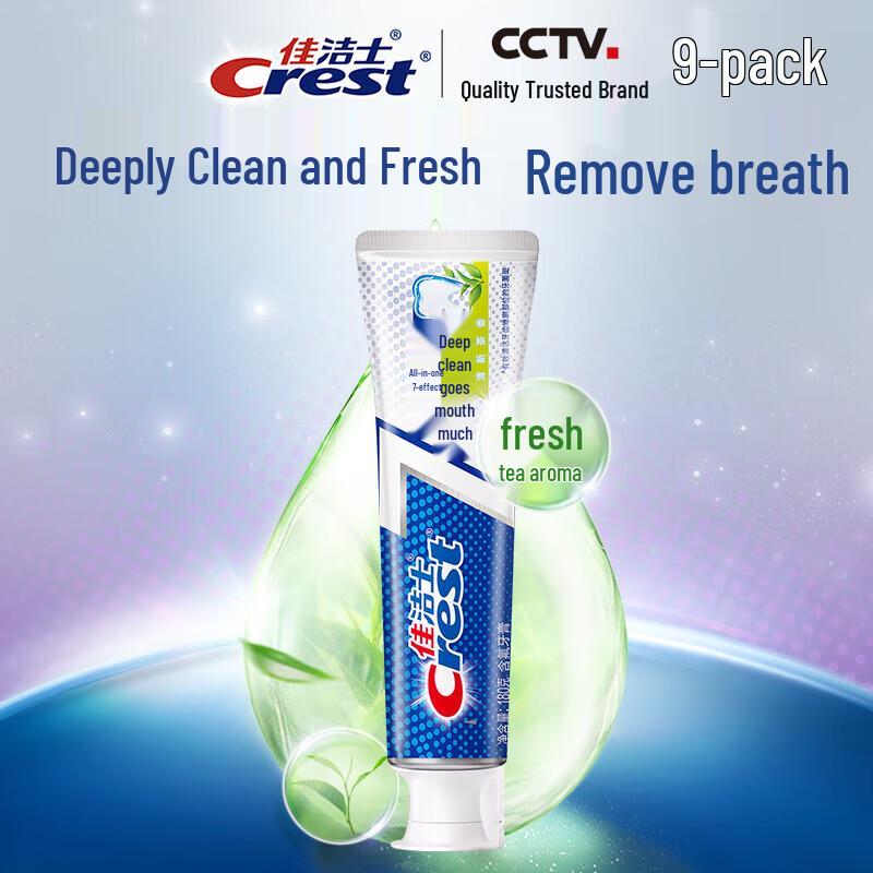 

Crest All-in-One 7-Effect Tea Fresh Toothpaste