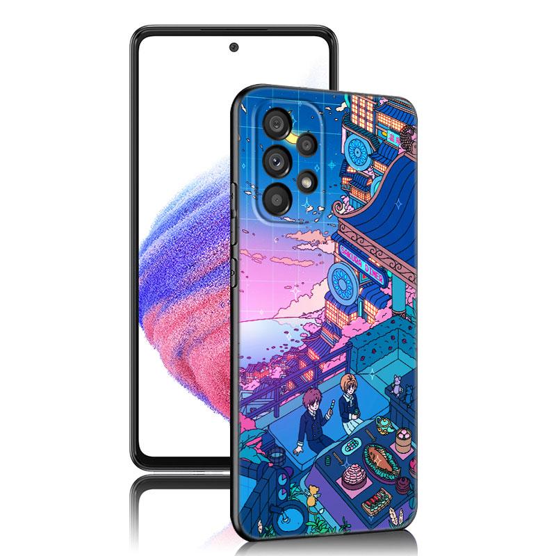 Art Pixel Aesthetic Phone Case For Samsung A04 A21 A30 A50 A52 S A13 A14 A22 A23 A32 A53 A73 5G A11 A12 A31 A33 A51 A70 A71 A72