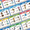 Kids Phonics Learning Cards Educational Toys English Words Learn To Read Cards English Learning Tool