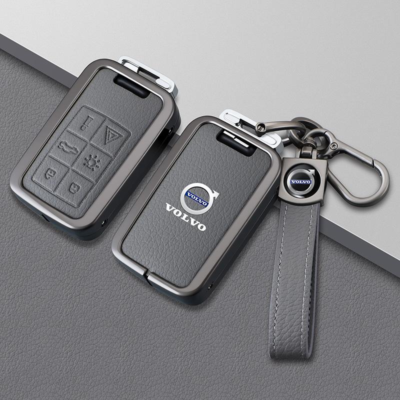 5/6 Buttons Zinc Alloy Car Remote Key Case Cover Protection Holder Shell Fob For Volvo S60 S80 V60 XC60 XC70 S60L S80L V40 XC90