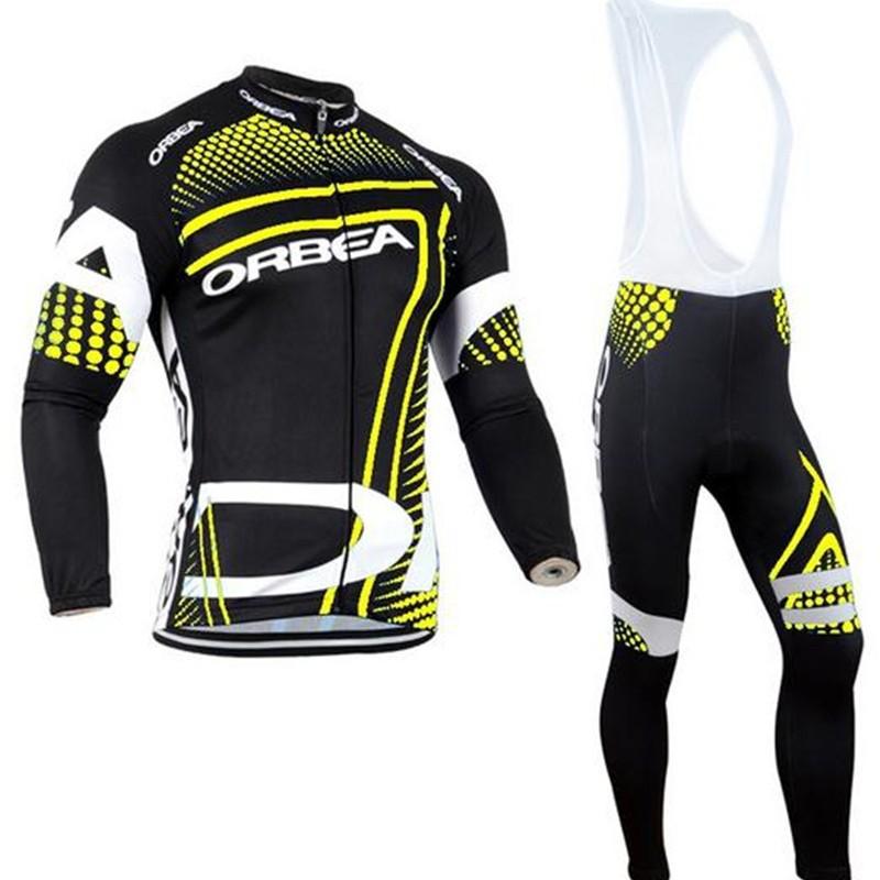 

Team Version Men s Long-sleeved Straps Cycling Suit Breathable Suit Spring and Autumn 2026 Autumn Breathable Suit Cycling Suit 5XL