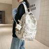 Student Class Computer Bag Women Large Capacity Travel Backpack Men Letter Backpack