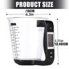 Durable materials Digital Scale and Measuring Cup with Clear LCD Screen for Easy Reading Any Kitchen