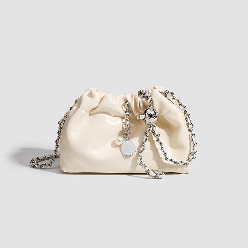 

Сумка женская нишевая легкая роскошная складная сумка-облако сумка через плечо цепочка модная сумка-ведро на одно плечо