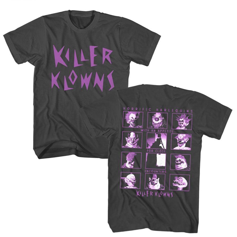 Killer Klowns Horrific Harlequins Smoke Movie Shirt XL
