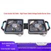 New Outdoor Double-Head Stove: Titanium Purple, Stable Pressure Design for Camping and Picnics