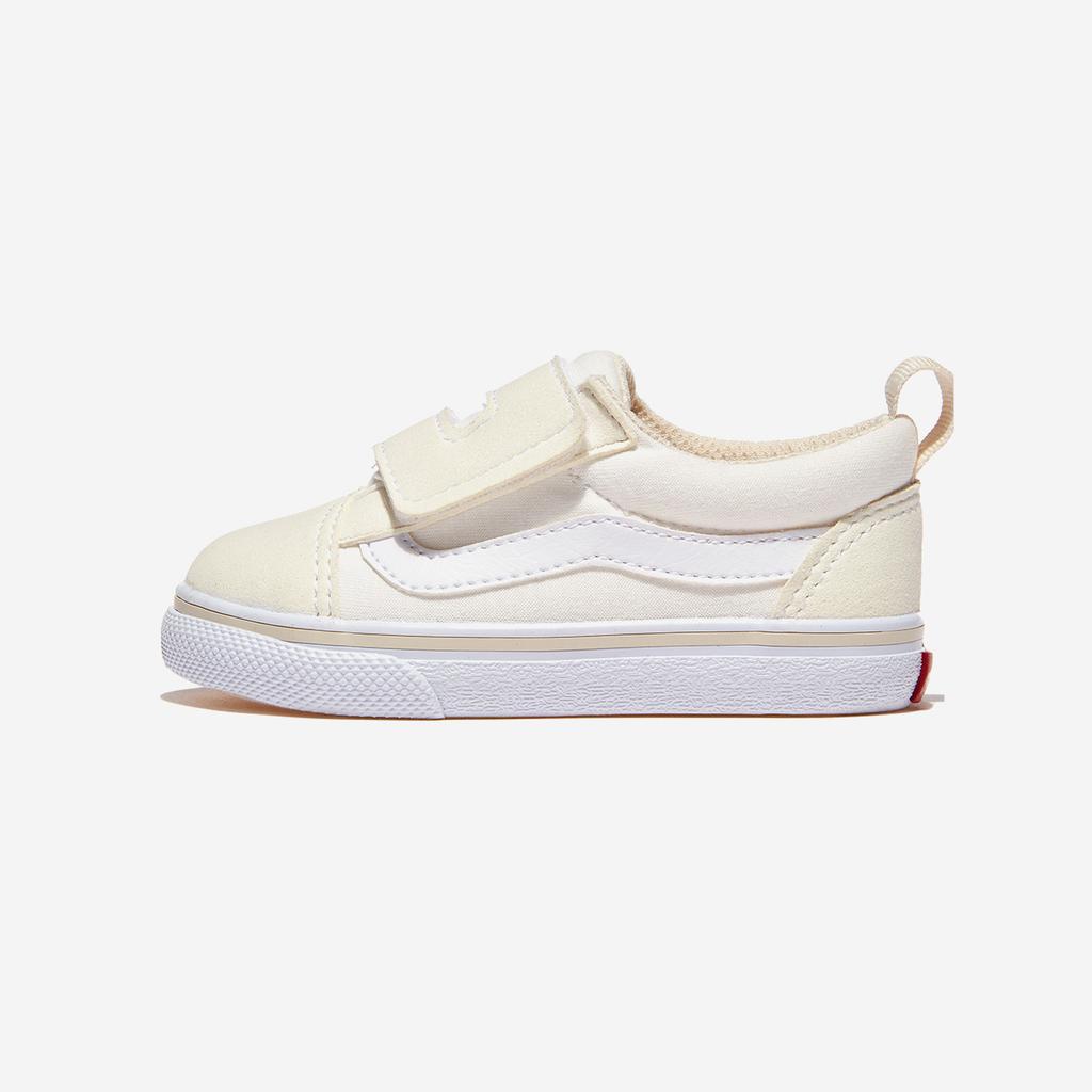 Vans 12-16.5 Old School – White, V36TDL BLT, 1010110504, Popular Korean Shoes
