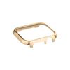 Accessories for Apple Watch Case 45mm 46mm Metal Bumper Protective Cover Frame for iWatch 10 Series 7/6/5/4 Cases Aluminum Gold