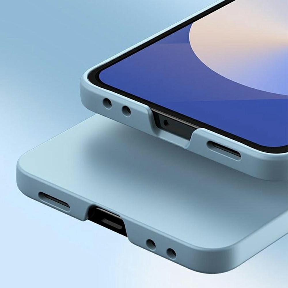 For Samsung Galaxy Z Flip7 5G Case Hinge Protection Skin-Touch PC Phone Cover - Black