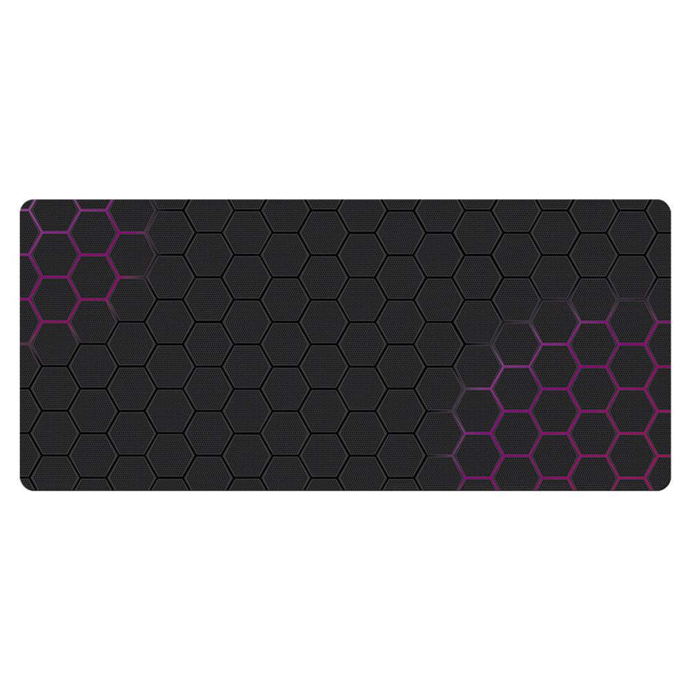 300x700x2mm Large Mouse Pad Honeycomb Pattern Anti-skid Rubber Desktop Mat