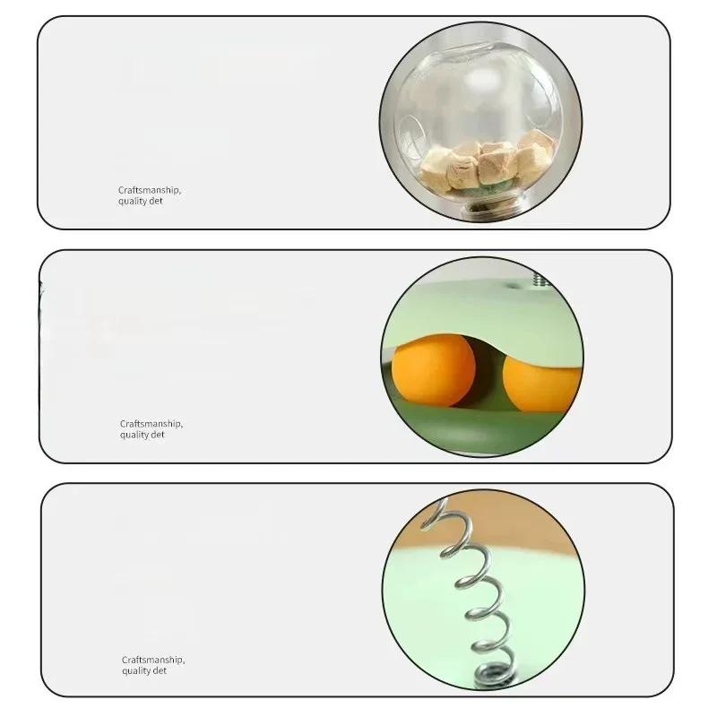 1pcs Cat Food Leaking Ball Pet Puzzle Toy Interactive Food Dispenser Ball Tumbler Treats Toy Slow Feeder Interactive Dogs Cats