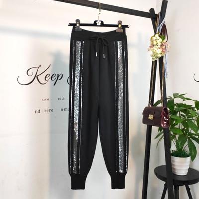 Heavy Industry Diamond High Waist Harun Pants Loose Slim Sports Pants For Women