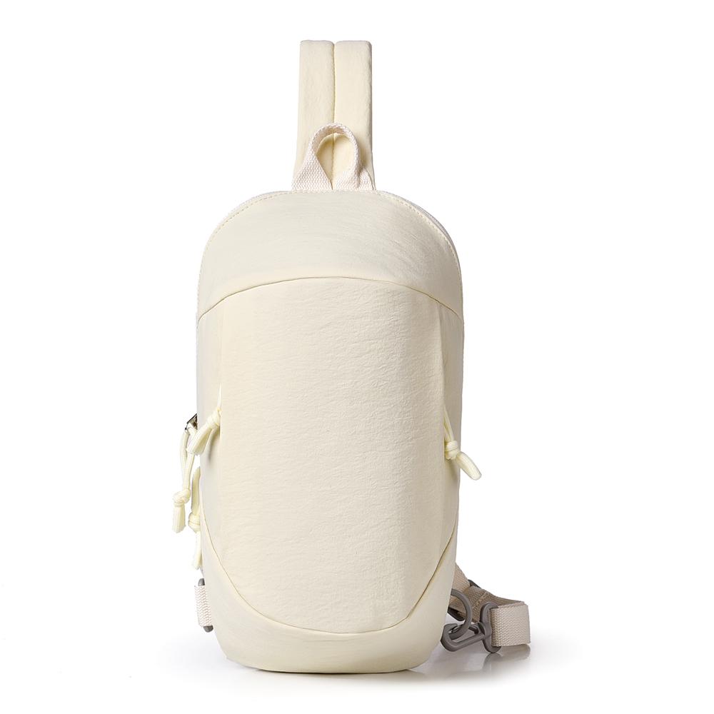 Large-Capacity Unisex Casual Chest Bag Anti-Skimming RFID Men's Shoulder Bag Lightweight Nylon Women's Crossbody Bag