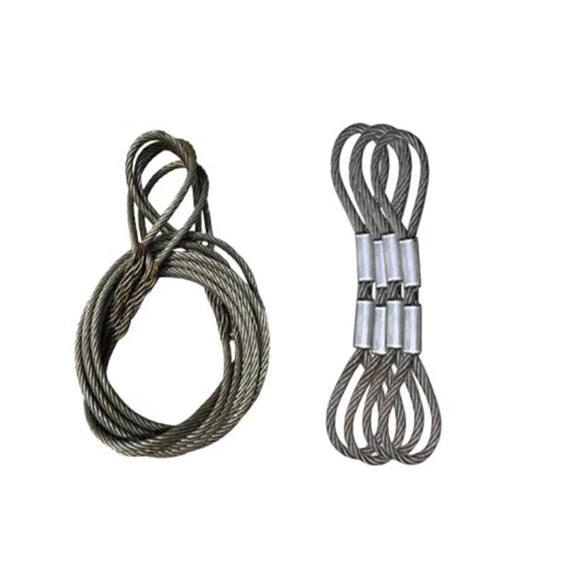 Juli National Standard Alloy Steel Wire Rope with Braided Head