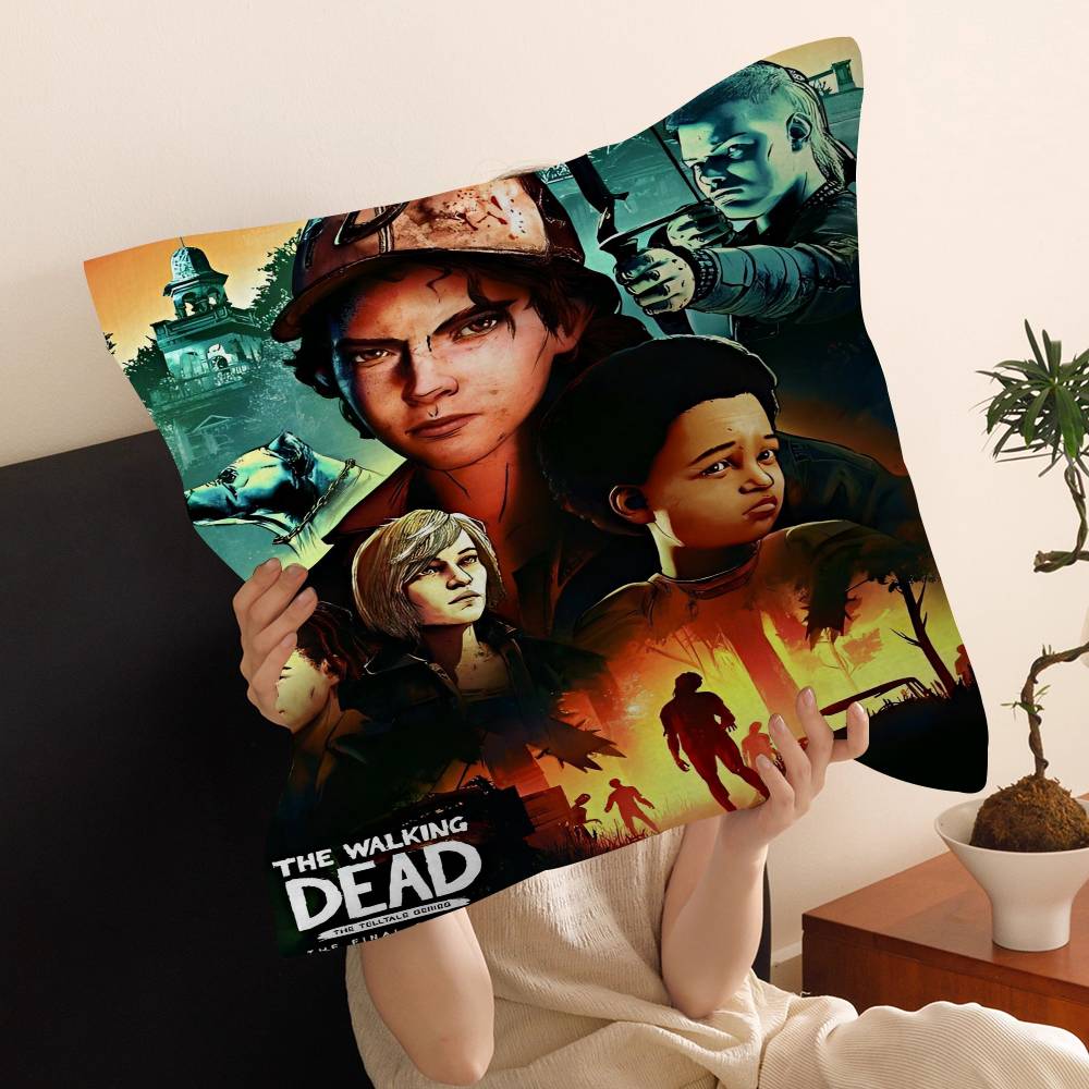 

The Walking Dead Season Game Pillow Anime Pillow Sofa Bed Head Pillow Cover Cushion Cover x Cm Fashion 30x30 cm