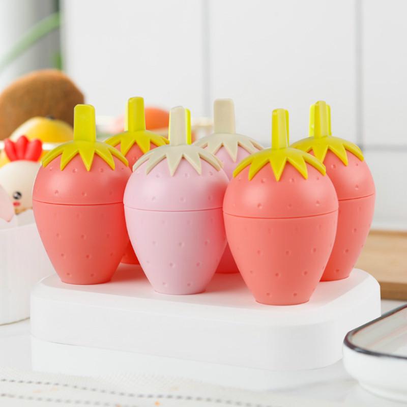 Forma na led, forma na zmrzlinu, domácí plastová tyčinková forma na led, kreativní forma na nanuk, podpůrná forma na led