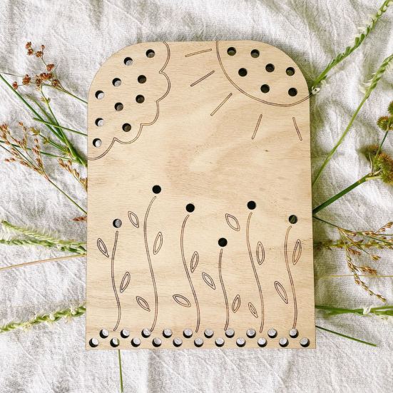 2Pcs Flower Leaf Collector Board DIY Plant Floral Arrangement Collection Display Wooden Plate Decoration Kids Adults Birthday Christmas Gift