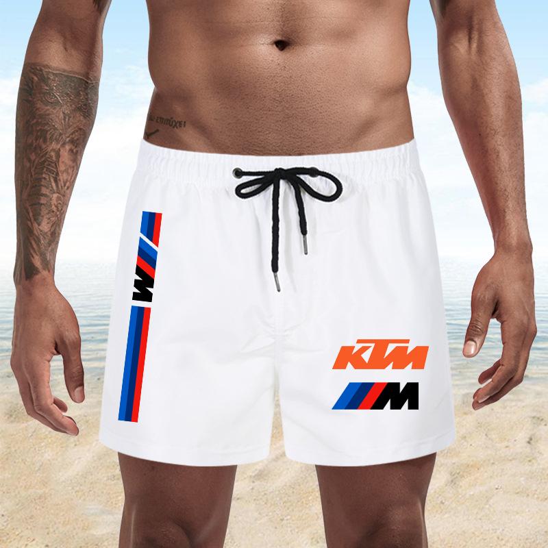 KTM Racing Swim Shorts Men s Quick Dry Beach Shorts Summer Casual Board Shorts S