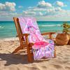 Personalized customized proof beach towel with The Midnight Gospel pattern - soft, absorbent,quick-drying,perfect swimming,camping&bathing